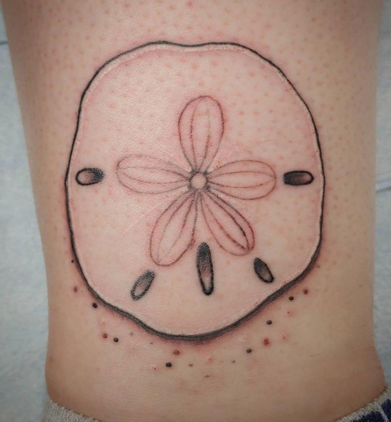 30 Unique Sand Dollar Tattoos You Must See