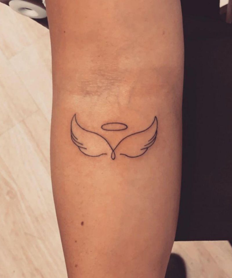 30 Elegant Angel Wings Tattoos to Inspire You