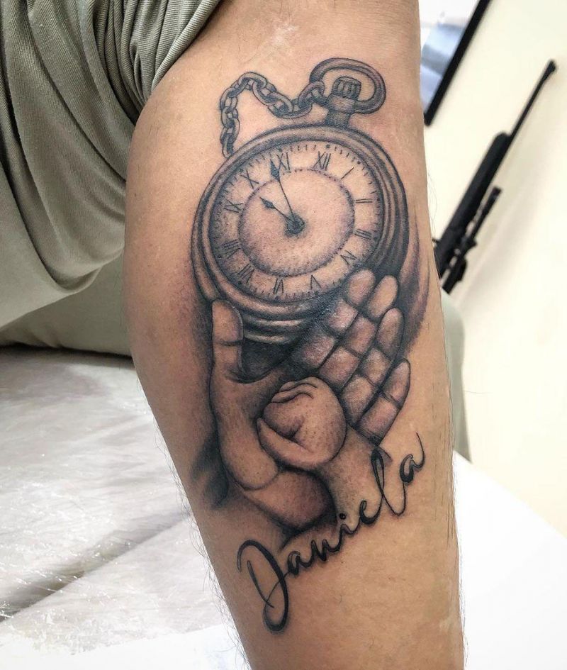 30 Unique Watch Tattoos You Must Try