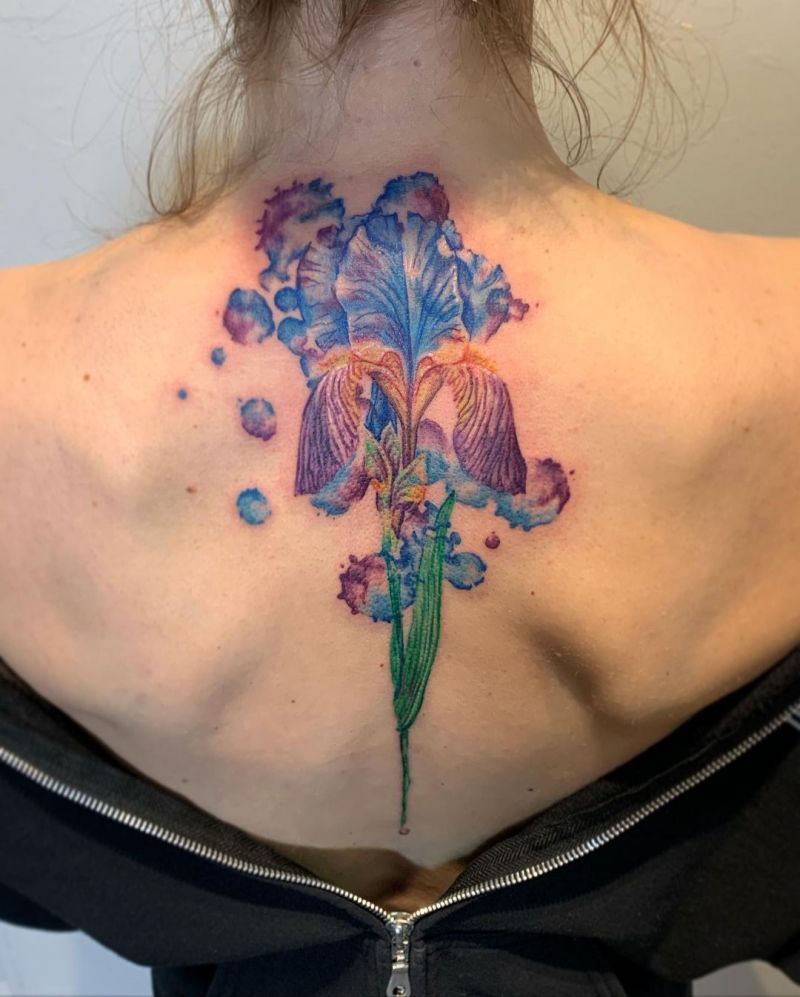 30 Unique Iris Tattoos Make You Attractive