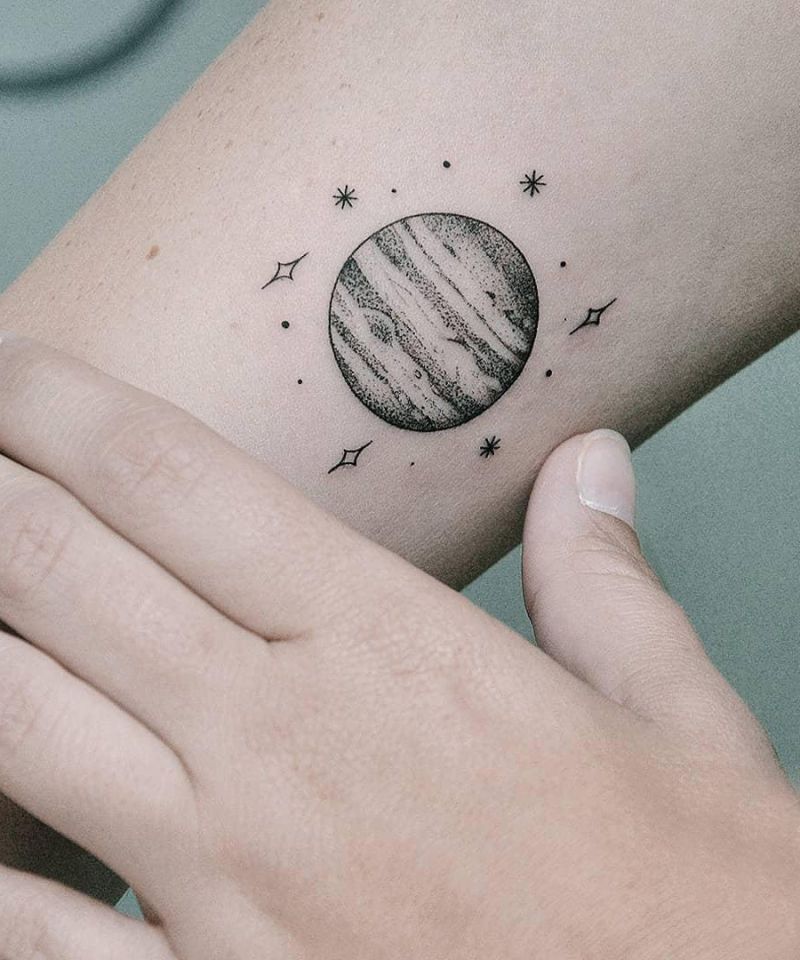 30 Elegant Jupiter Tattoos You Must Try