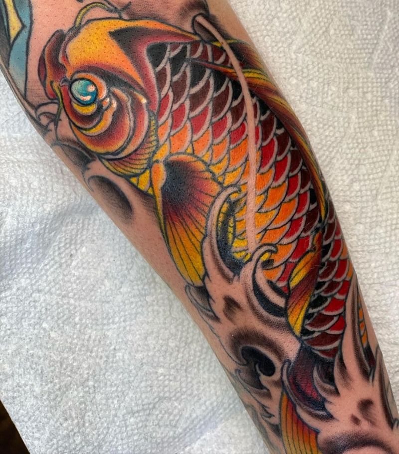 30 Elegant Koi Fish Tattoos You Can Copy