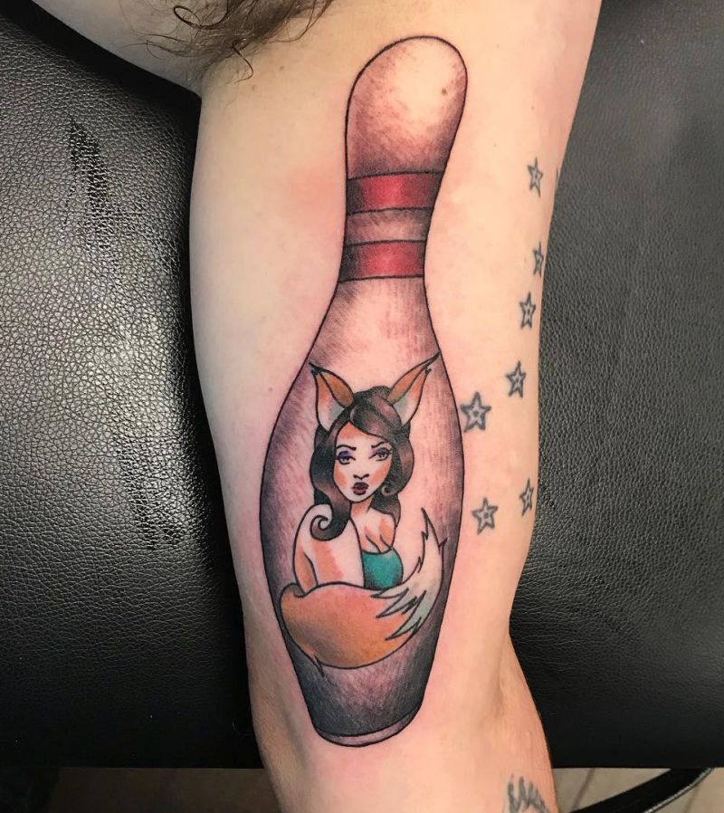 30 Unique Bowling Tattoos You Can Copy