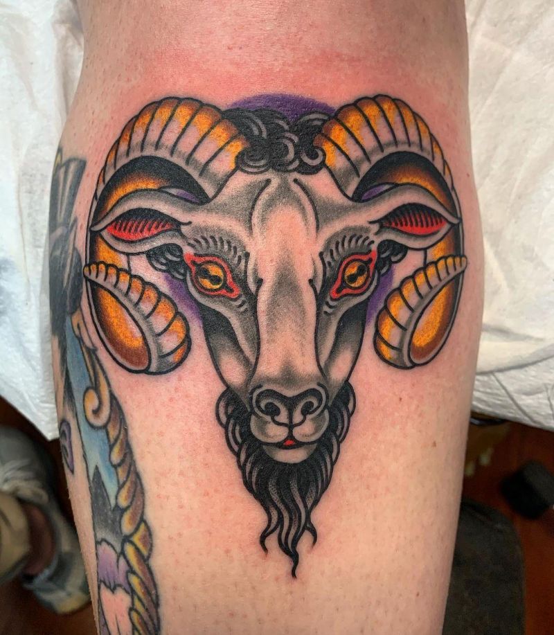 30 Great Ram Tattoos You Must Try
