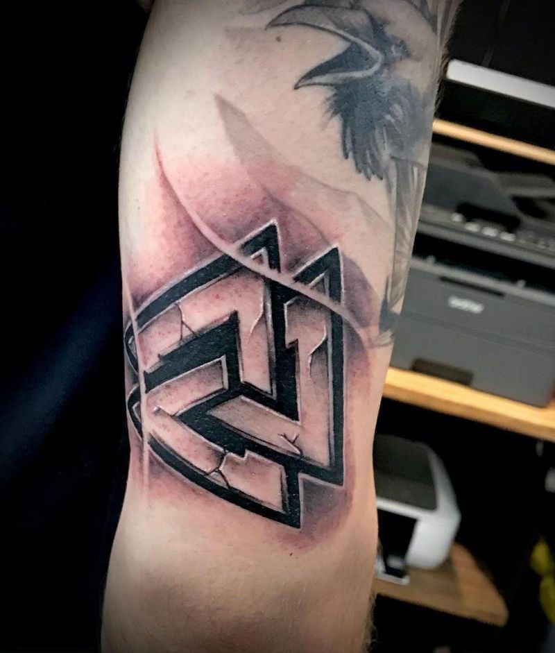 30 Unique Valknut Tattoos for Your Inspiration