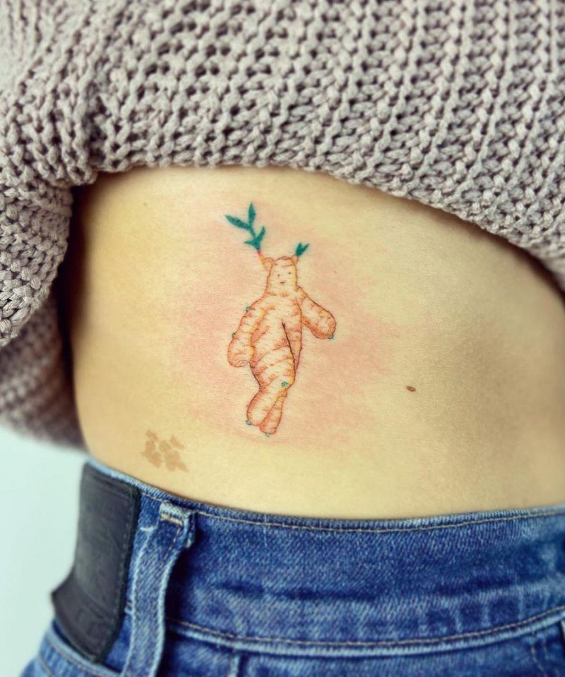 30 Unique Ginger Tattoos for Your Inspiration