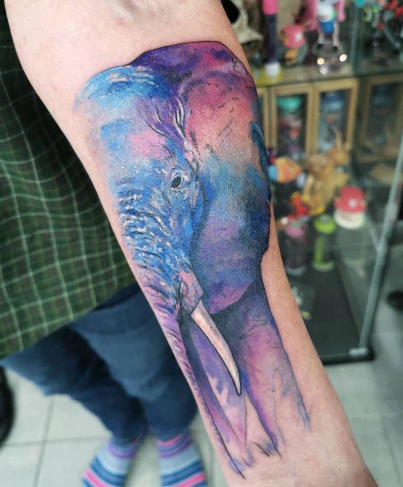 30 Cool Aquarelle Tattoos You Must Love