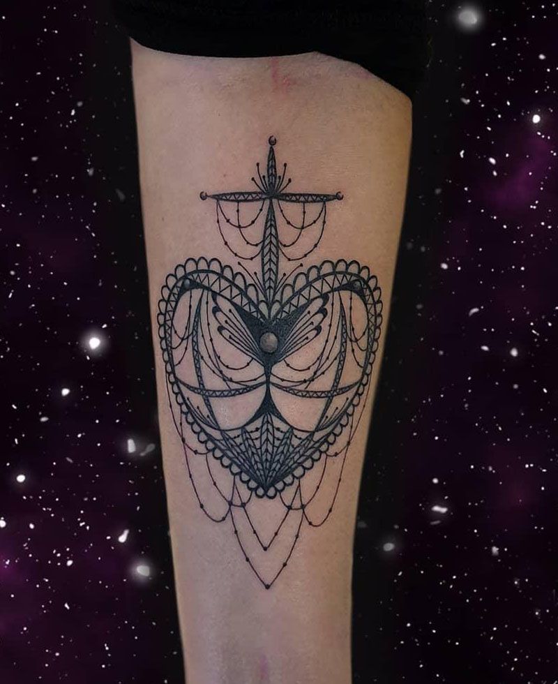 30 Unique Lace Tattoos You Can Copy