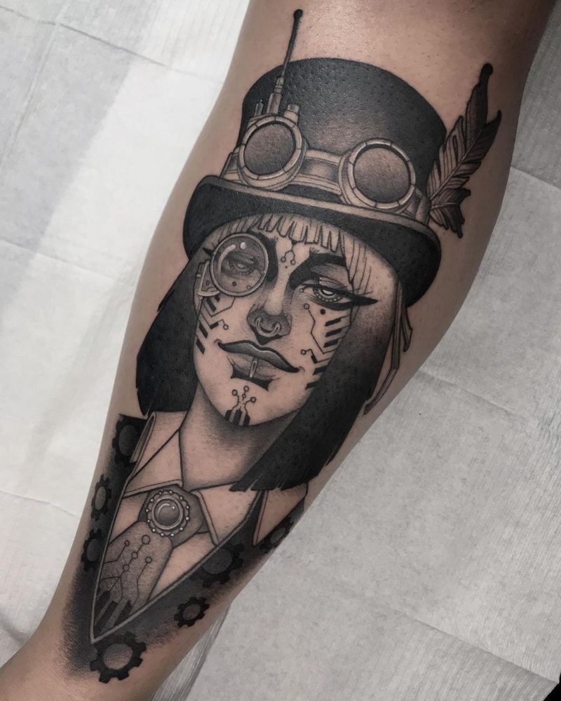 30 Unique Steampunk Tattoos for Your Inspiration