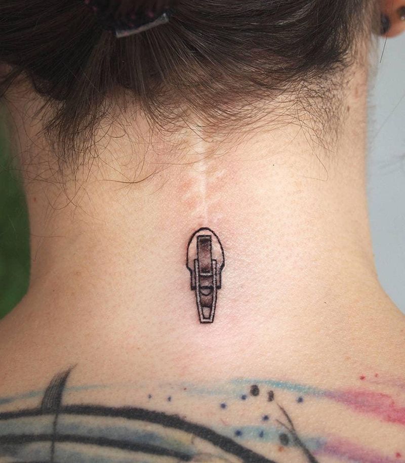30 Unique Zipper Tattoos You Can Copy