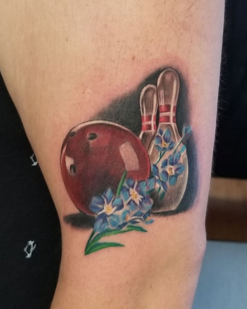 30 Unique Bowling Tattoos You Can Copy