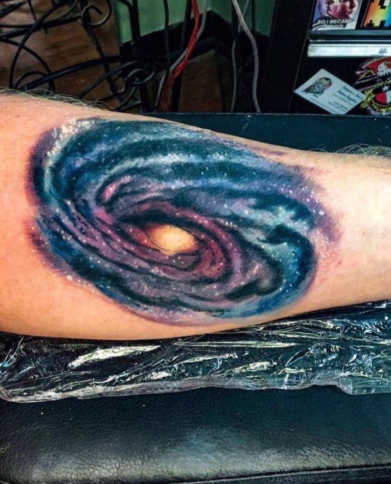 30 Unique Black Hole Tattoos for Your Inspiration