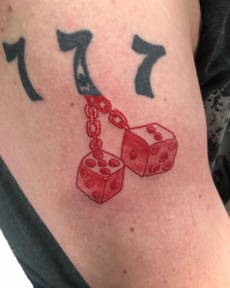 30 Unique Dice Tattoos for Your Inspiration