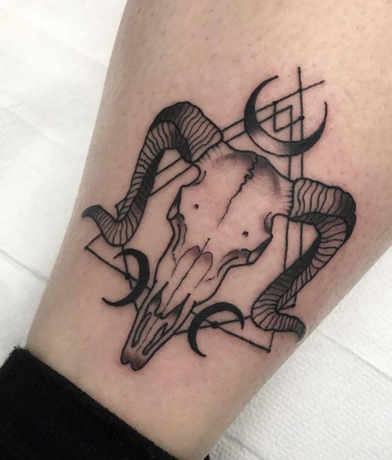 30 Great Ram Tattoos You Must Try