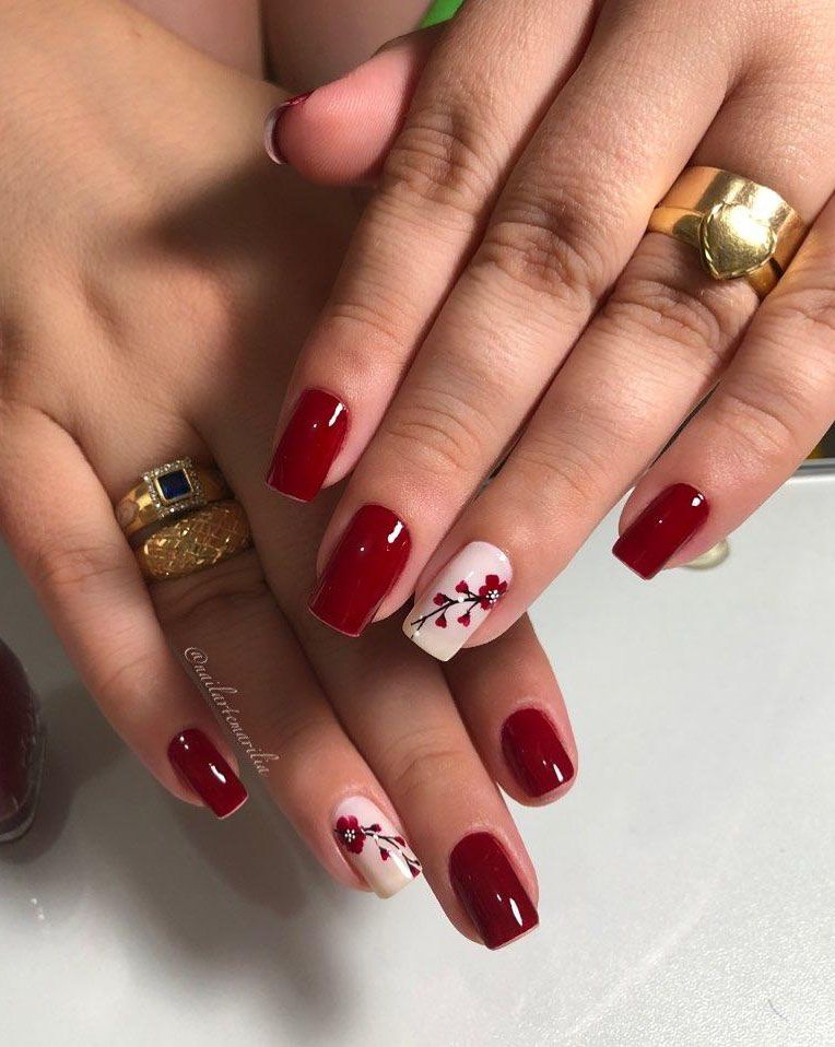 35 Gorgeous Red Nail Art Designs Just For You
