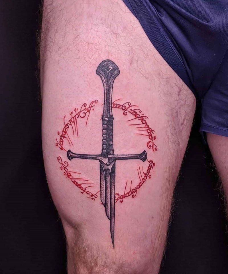 30 Unique Shards of Narsil Tattoos You Must Try