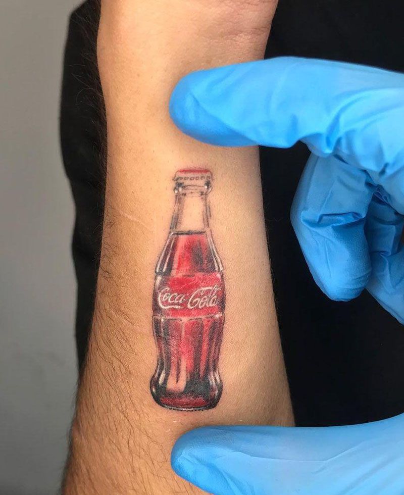 30 Elegant Coca Cola Tattoos You Must Love