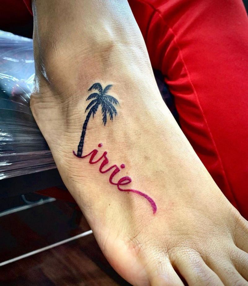 30 Elegant Palm Tree Tattoos for Your Inspiration