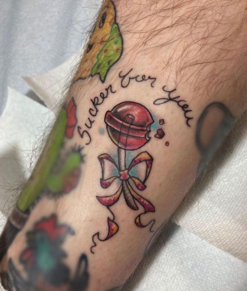 30 Unique Lollipop Tattoos You Must Try