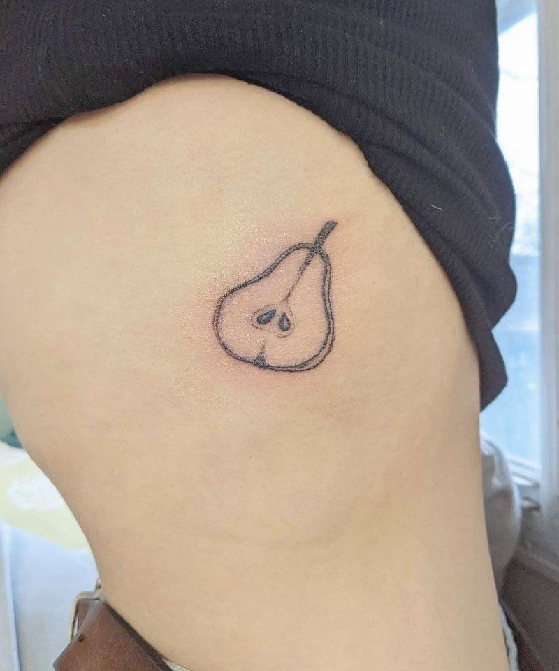 30 Elegant Pear Tattoos You Can Copy