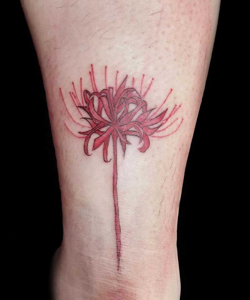 30 Elegant Spider lily Tattoos You Must Love