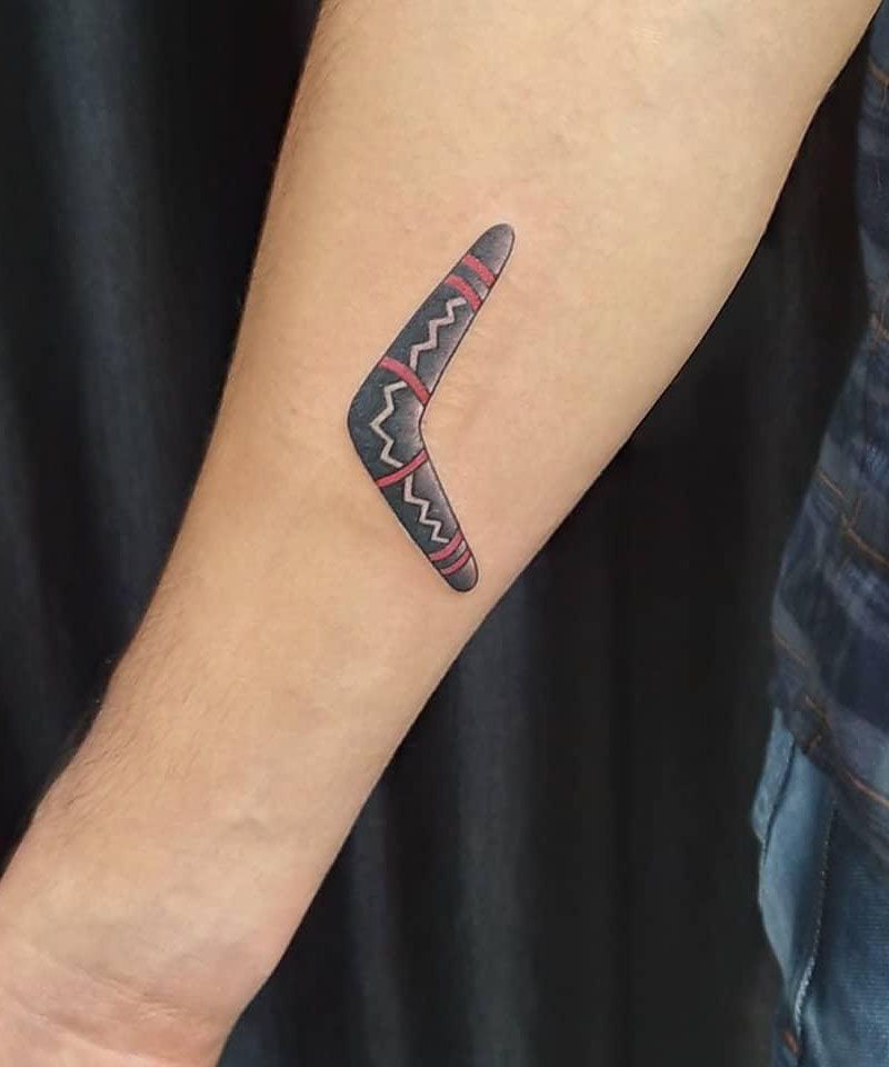 30 Elegant Boomerang Tattoos You Can Copy