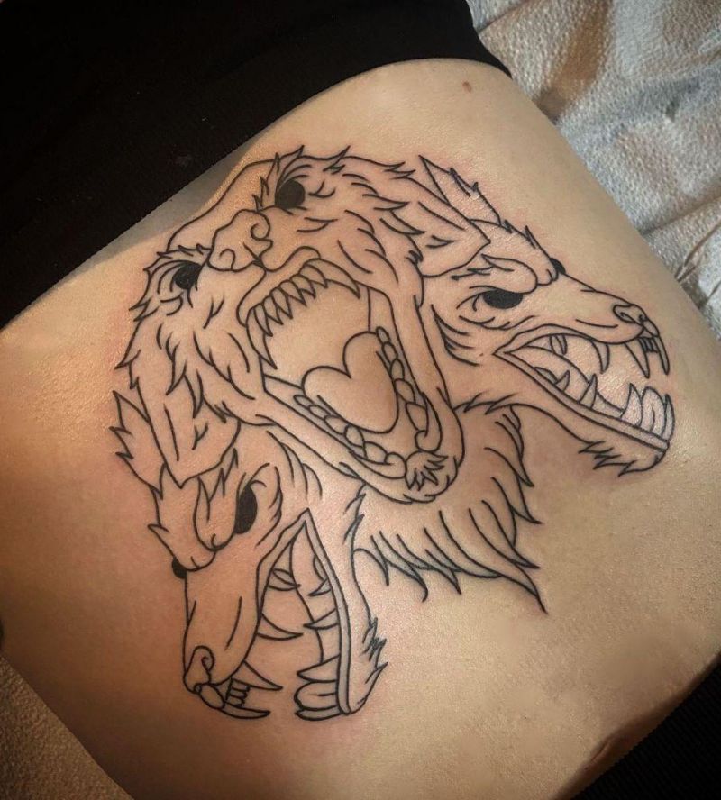 30 Unique Cerberus Tattoos You Must Try