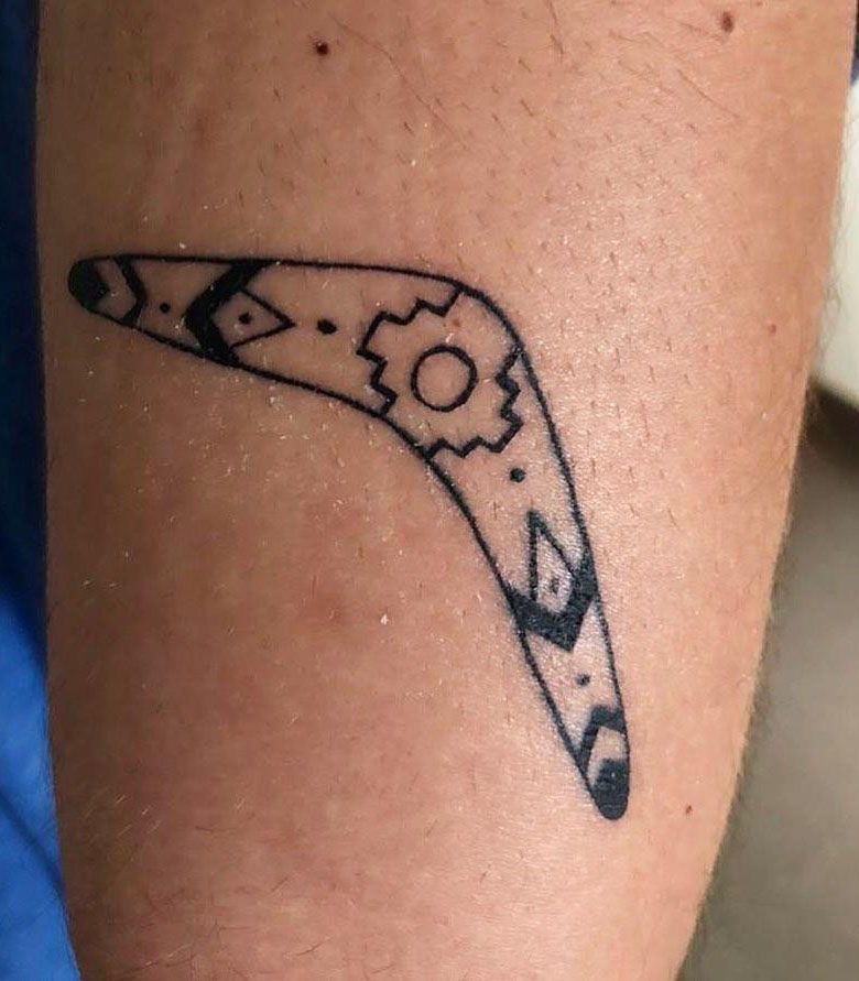 30 Elegant Boomerang Tattoos You Can Copy