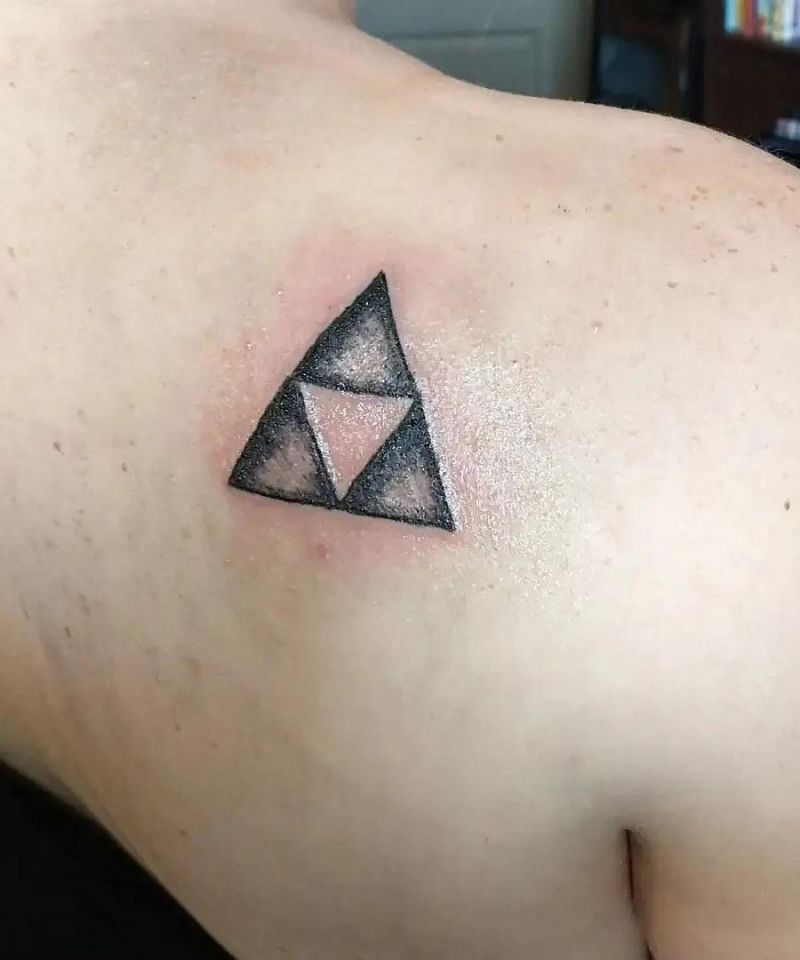 30 Elegant Triforce Tattoos You Can Copy