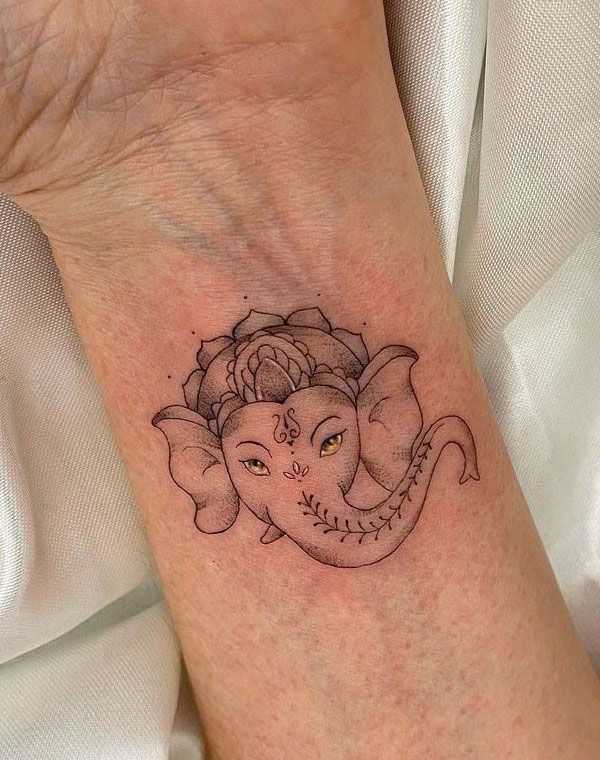 30 Unique Ganesha Tattoos You Will Love