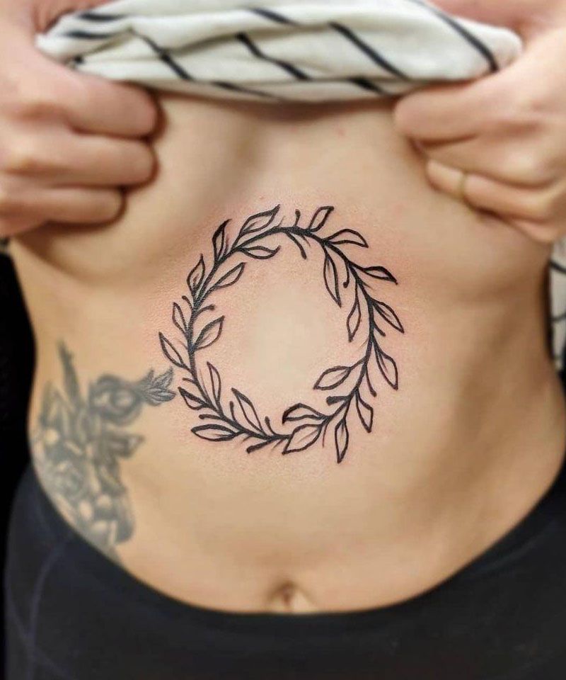 30 Elegant Wreath Tattoos You Must Try