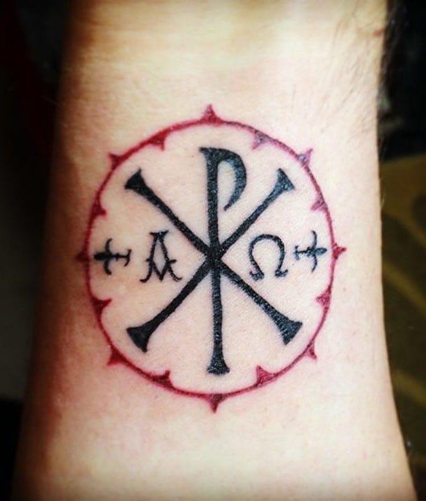 30 Unique Chi Rho Tattoos You Must Try