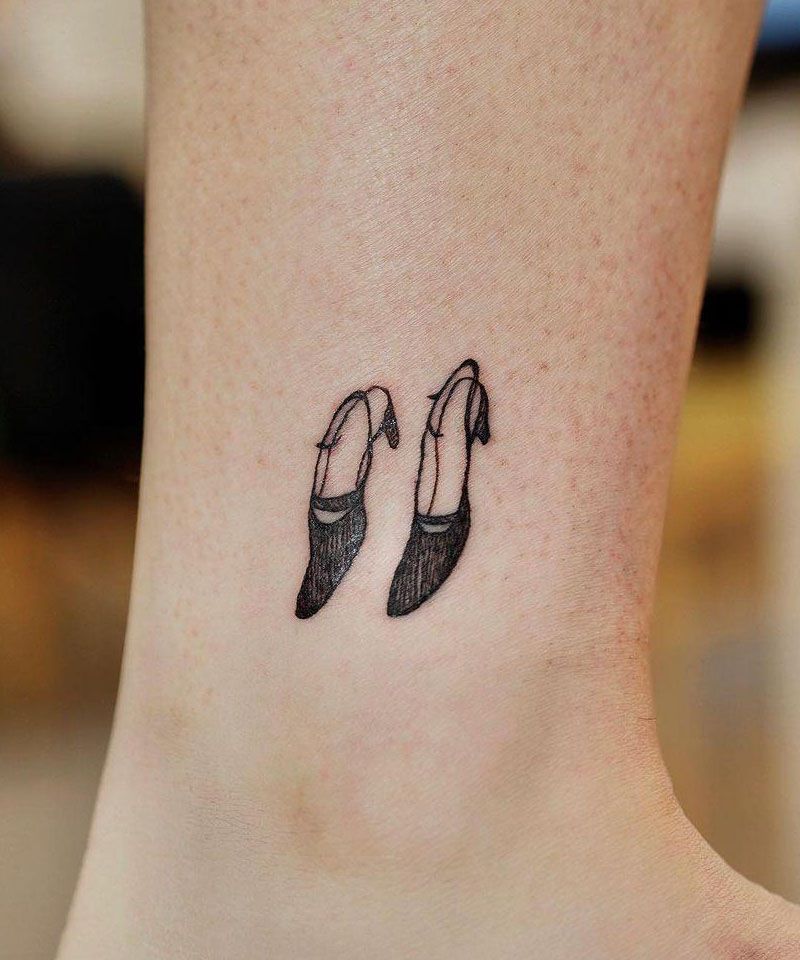 30 Unique Shoe Tattoos You Can Copy