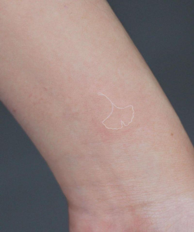 30 Elegant White Ink Tattoos You Must Try