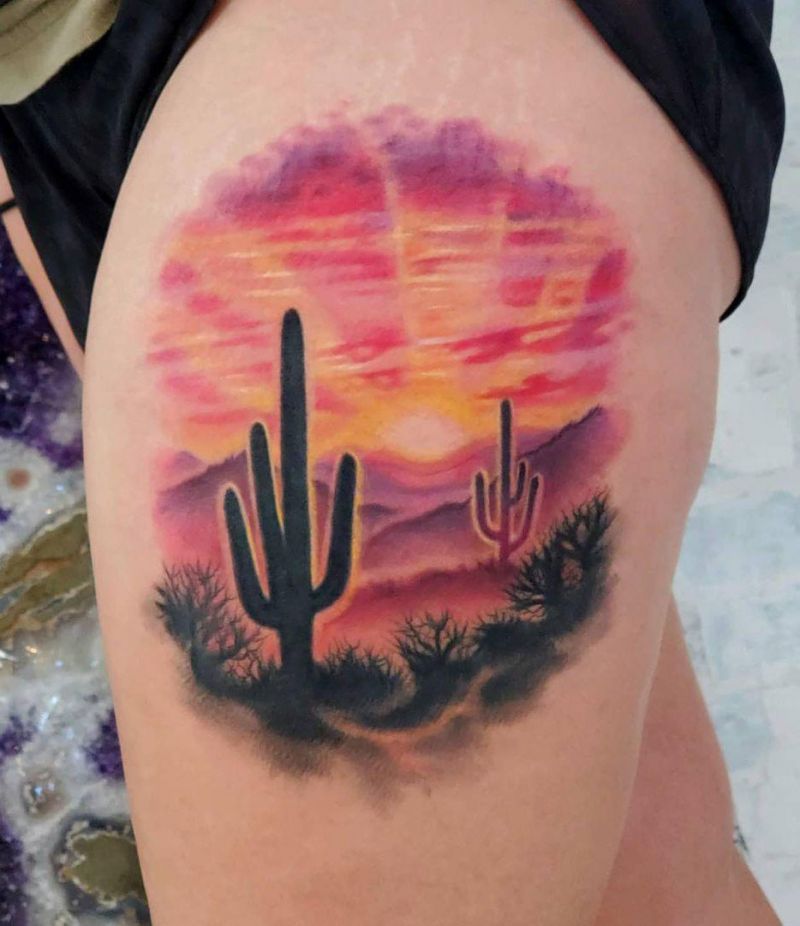 30 Unique Desert Tattoos You Can Copy