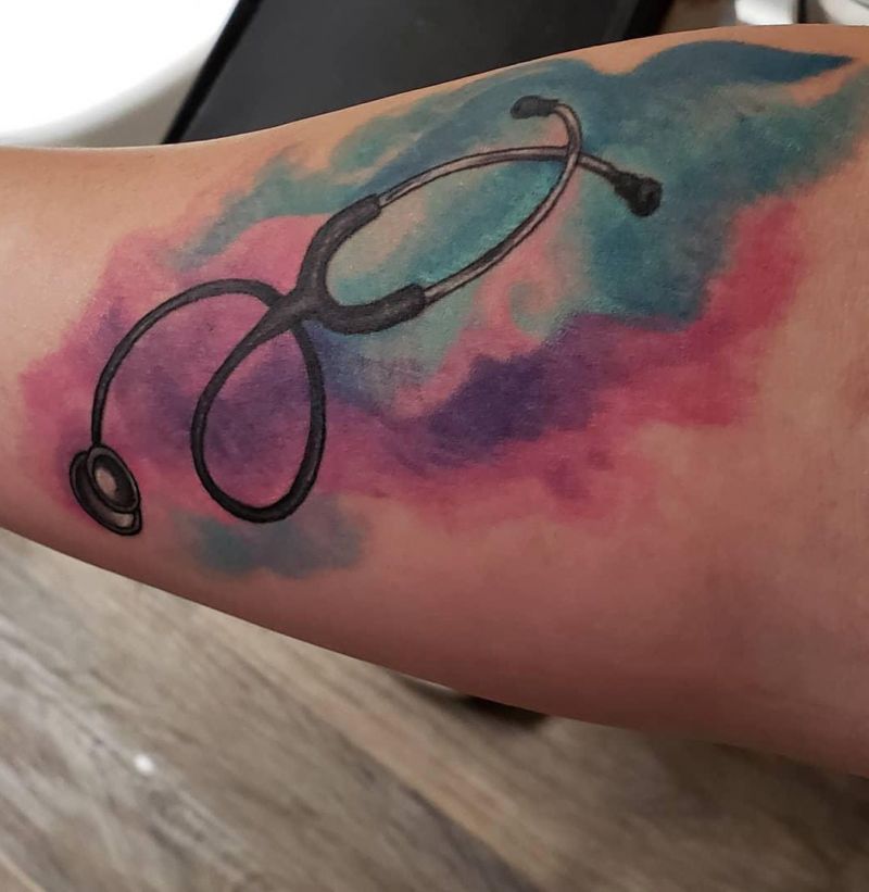 30 Unique Stethoscope Tattoos to Inspire You