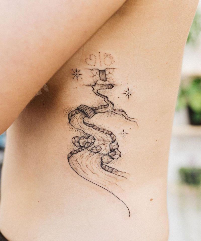 30 Unique River Tattoos You Can Copy