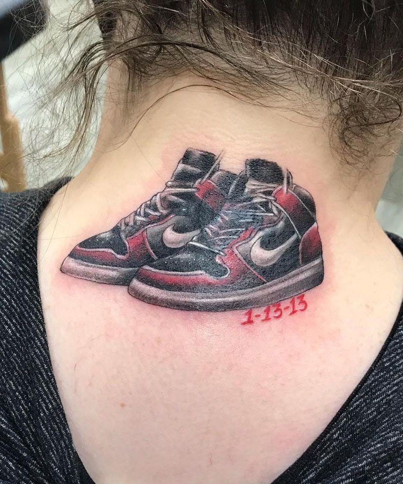 30 Unique Shoe Tattoos You Can Copy