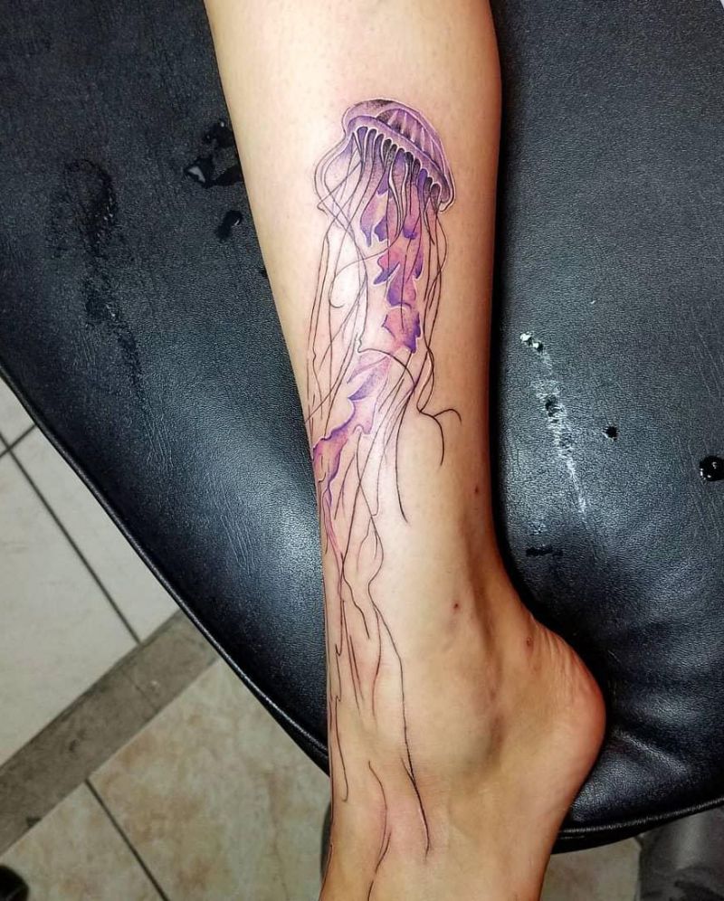 30 Pretty Jellyfish Tattoos You Must Love