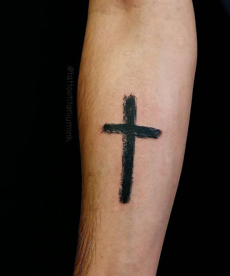 30 Unique Cross Tattoos to Inspire You