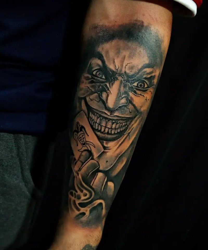 30 Unique Joker Tattoos You Can Copy