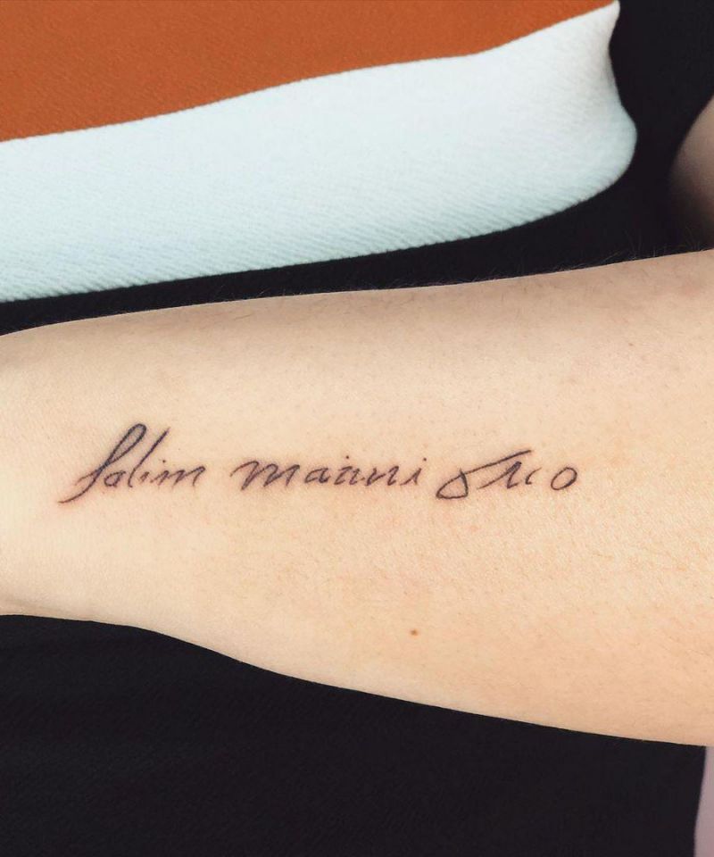30 Elegant Signature Tattoos You Can Copy