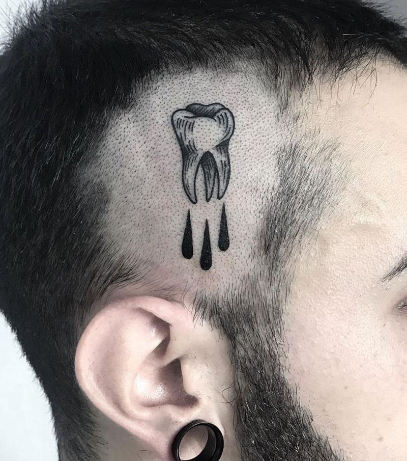 30 Unique Tooth Tattoos You Can Copy