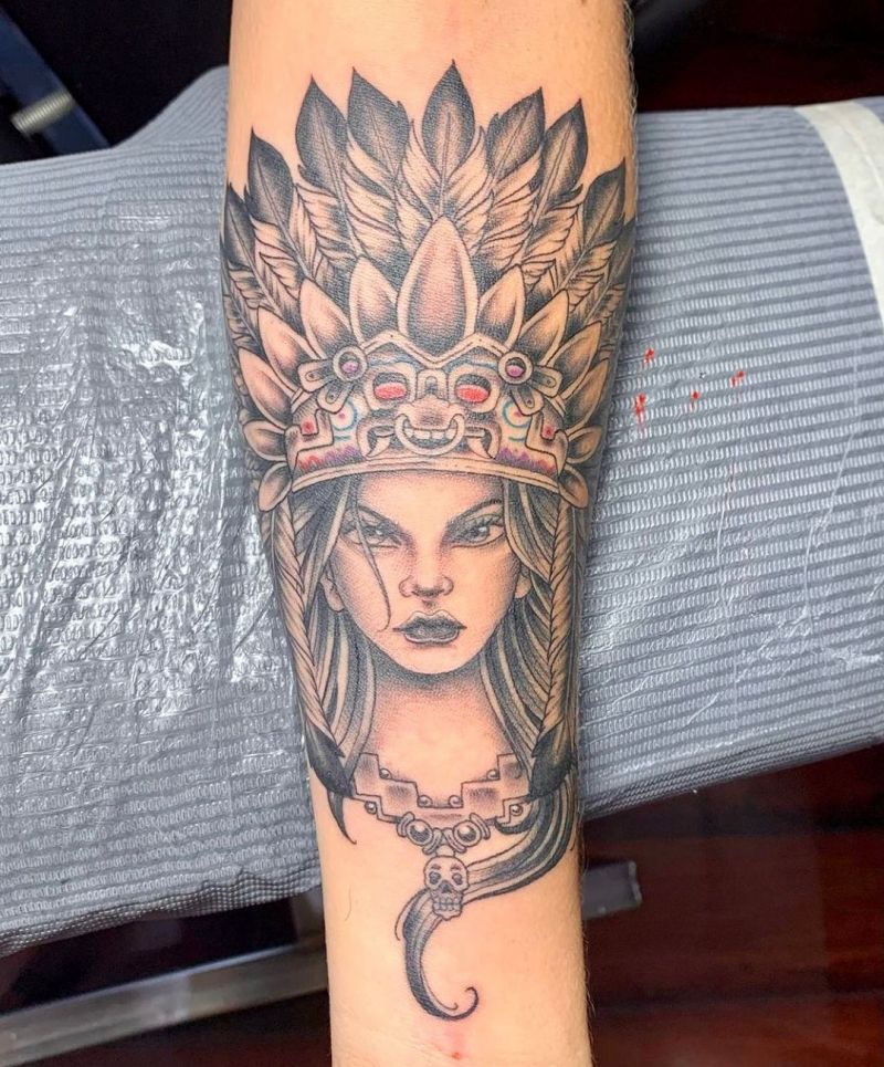 30 Unique Headdress Tattoos for Your Inspiration