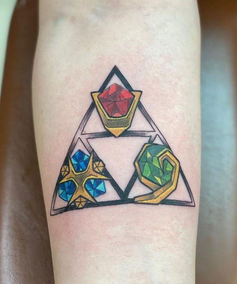 30 Elegant Triforce Tattoos You Can Copy