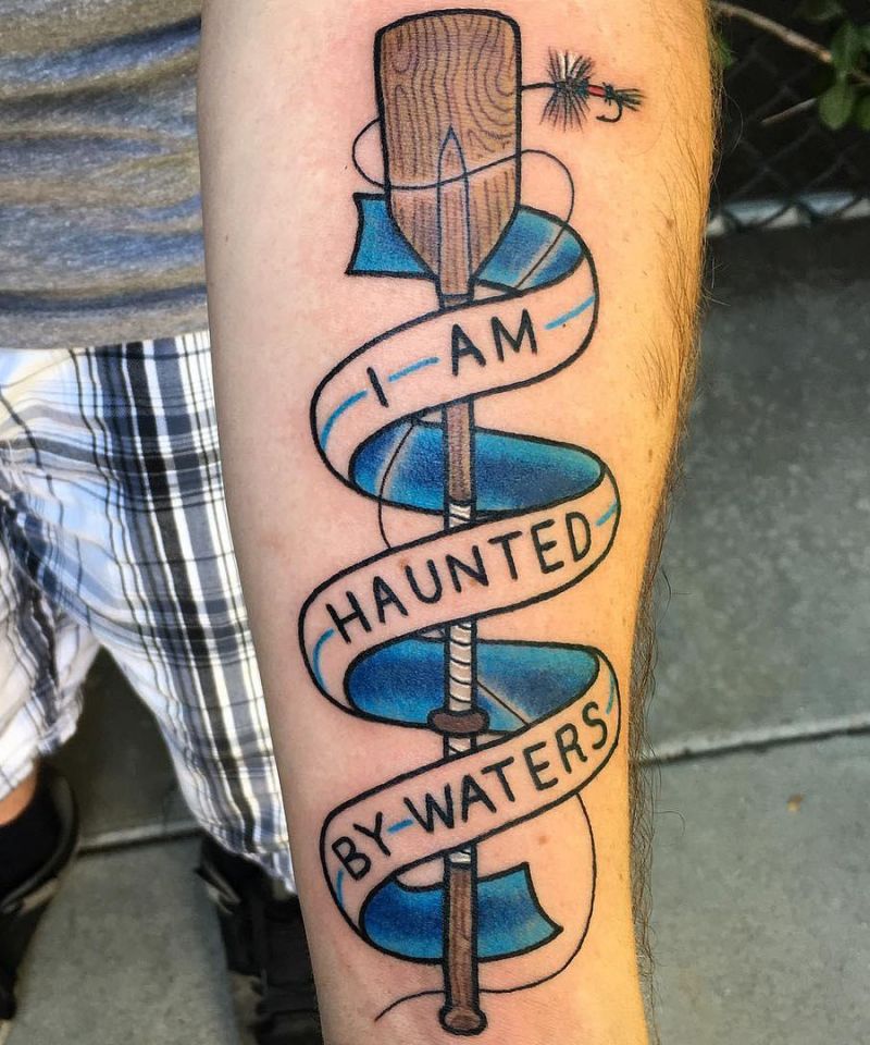 30 Unique Paddle Tattoos You Must Love