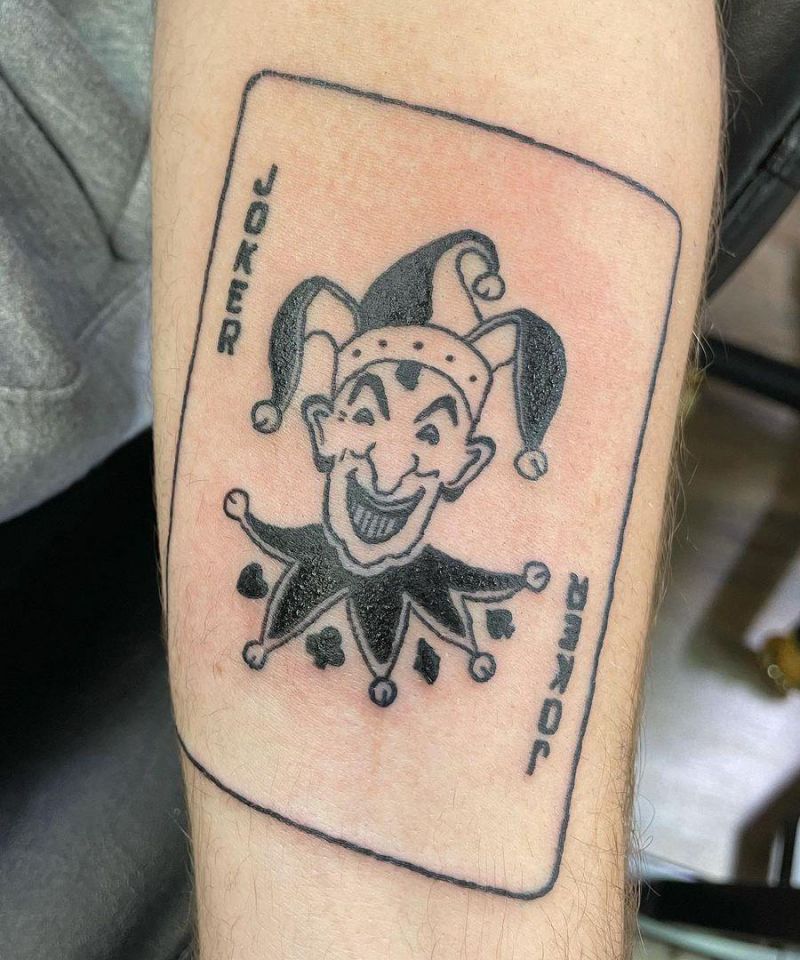 30 Unique Playing Card Tattoos Make You Attractive