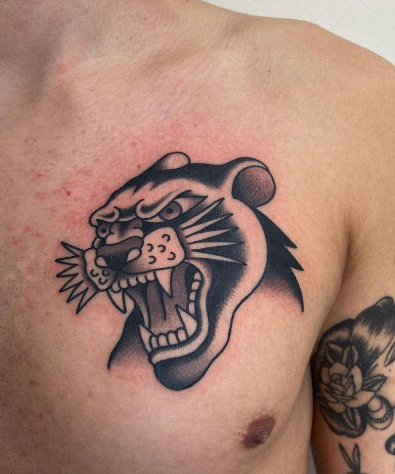 30 Amazing Panther Tattoos You Need to Copy
