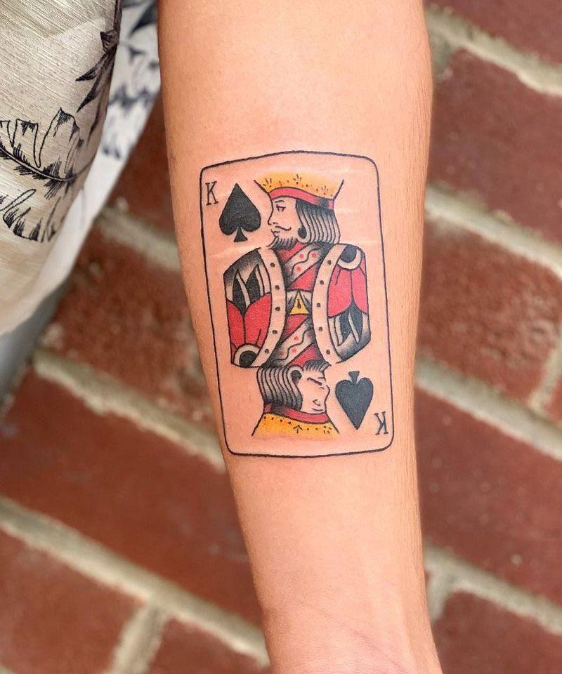 30 Unique Playing Card Tattoos Make You Attractive