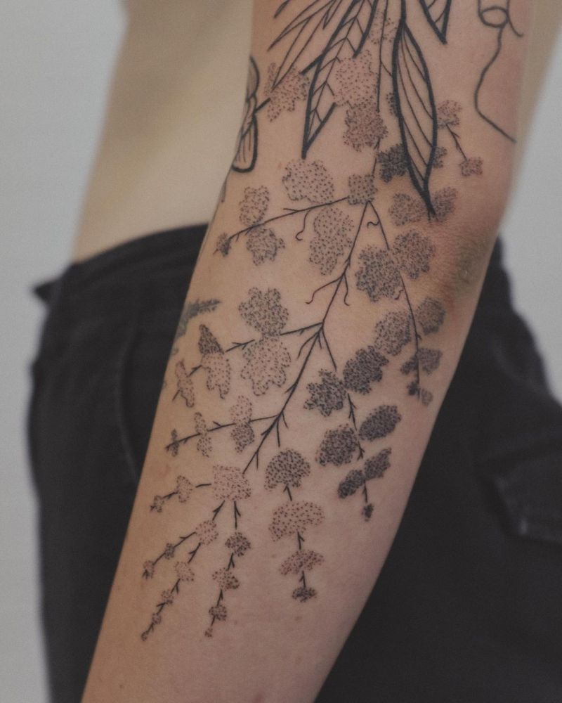30 Elegant Branch Tattoos You Must Love